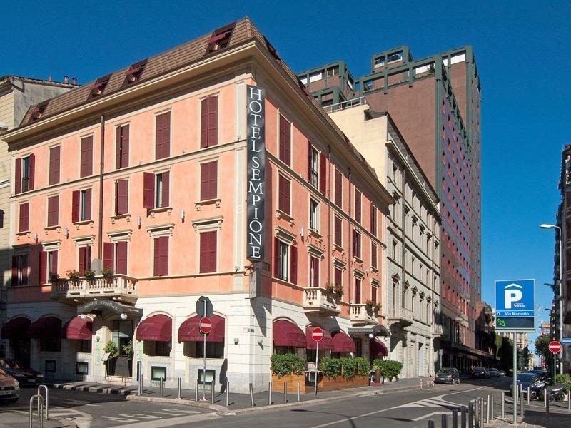 Hotel Sempione Milan Exterior photo